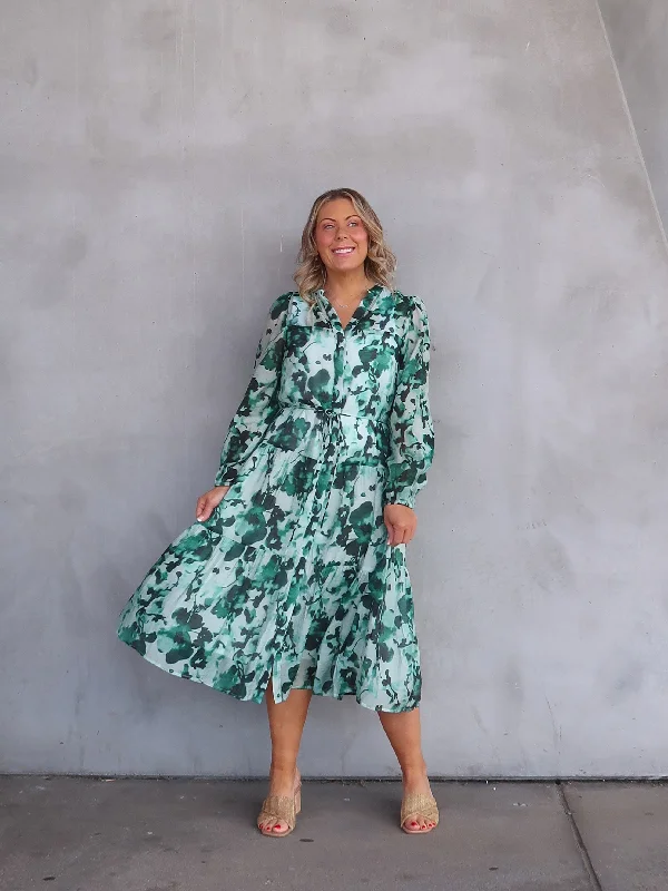 Fashion Essentials Alisha Dress - Green