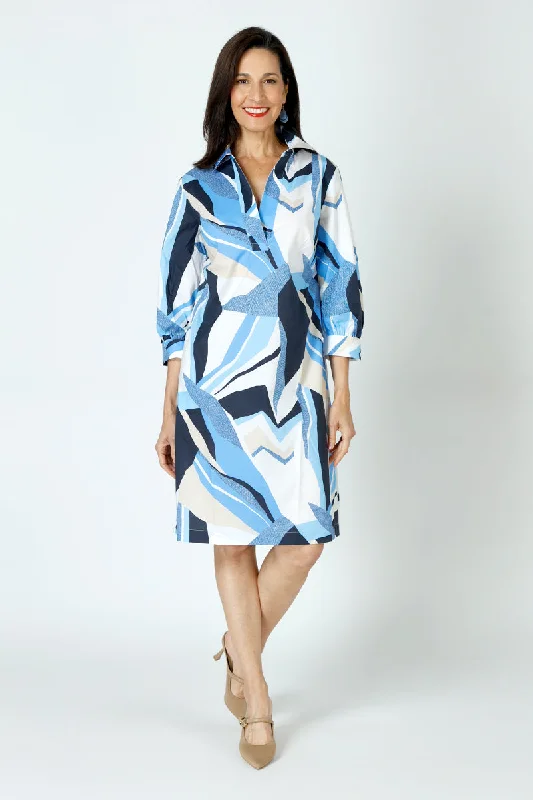 Trendy Street Style Attire Hinson Wu Vicky Abstract Popover Dress