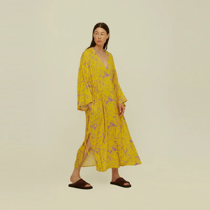 Graceful Movement Sorrento Viscose Dress (Mashed)