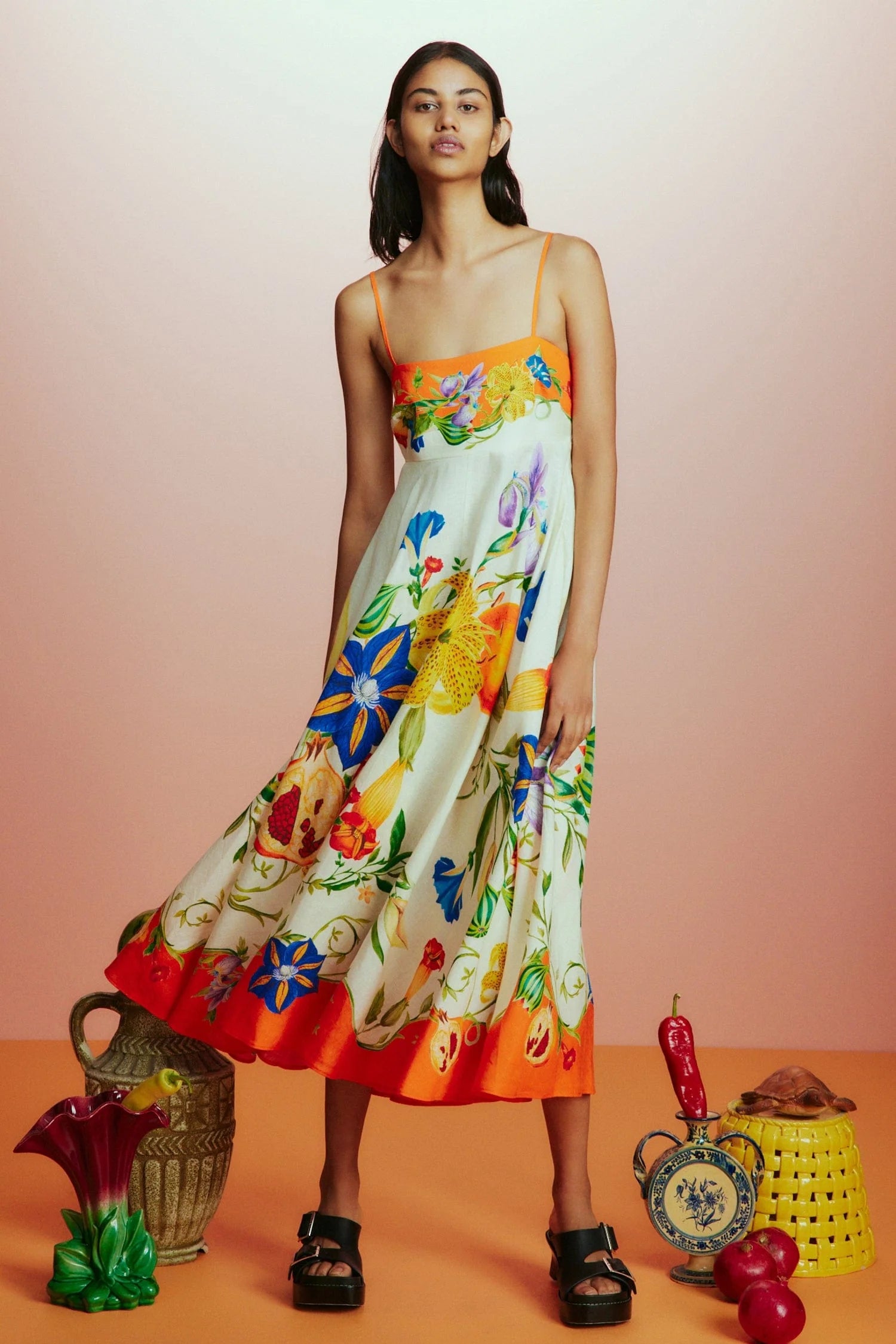 Limited Stock Flores Sundress - Print