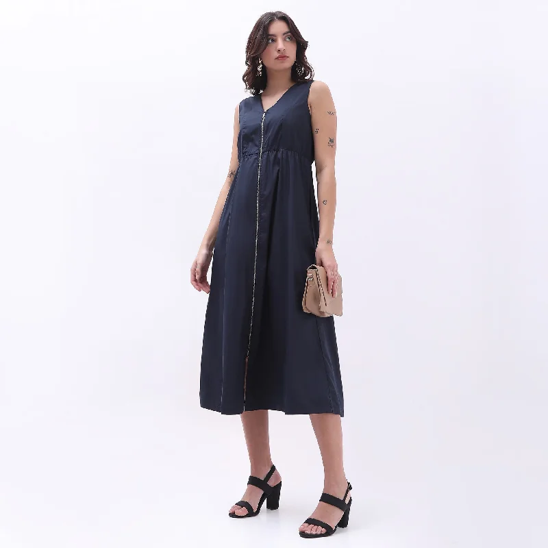 Big Discounts Regular Fit Solid Dress