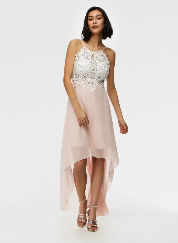 Exclusive Women's Wear Sale – Stylish Looks For Less High Low Lace Detail Dress