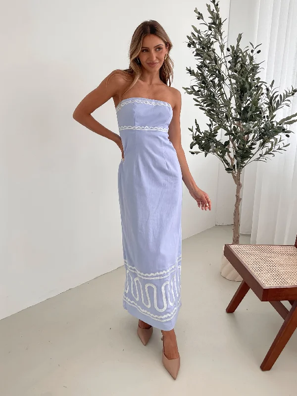Weekend Exclusive Zareena Dress - Blue Print