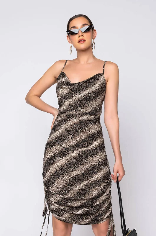 Must-Have Clothing Styles Now At Incredible Discounts IT'S ALL FOR YOU SIDE DRAWSTRING DRESS Must-Have Clothing Styles Now At Incredible Discounts IT'S ALL FOR YOU SIDE DRAWSTRING DRESS