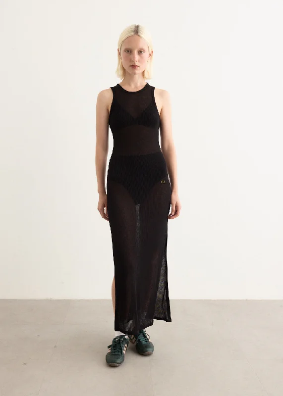 Refined Simplicity Spiral Dress