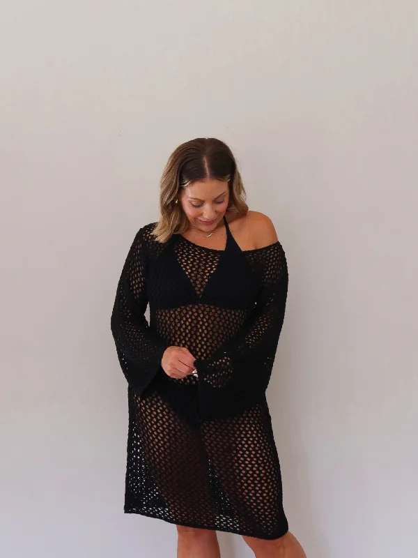 Casual Fashion Jai Dress - Black