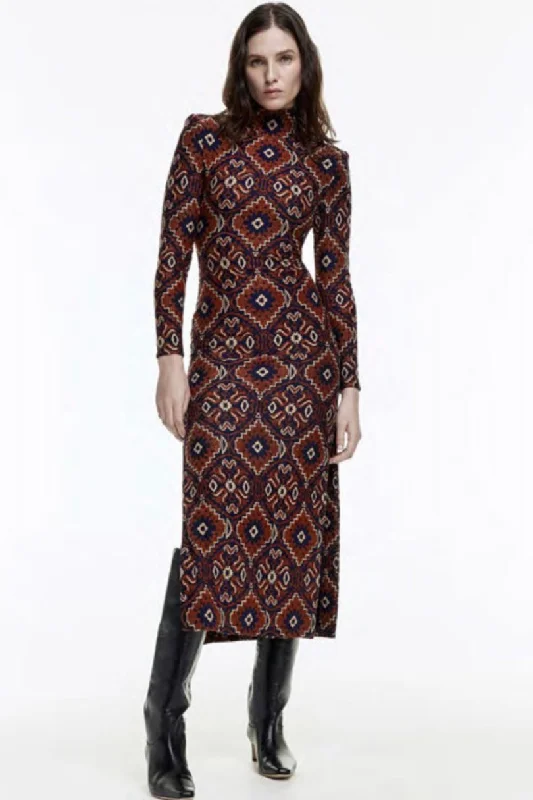 Ride The Style Wave Smythe - Side Slit Dress