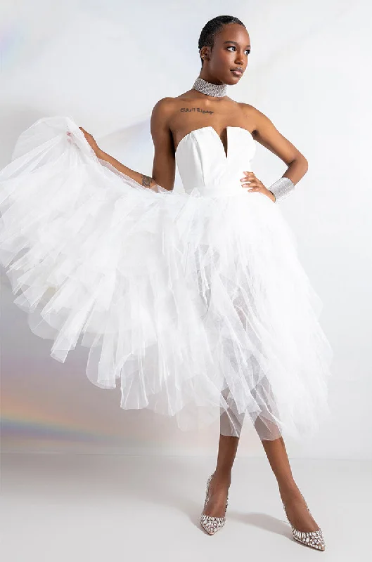 New Arrival Discounts LOVE STORY MAXI TULLE DRESS