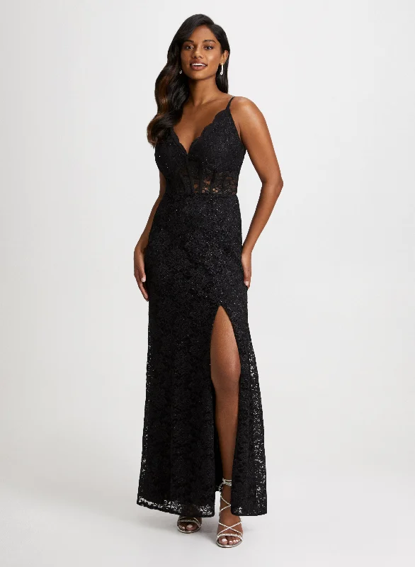 Unbeatable Prices Scalloped Lace Dress