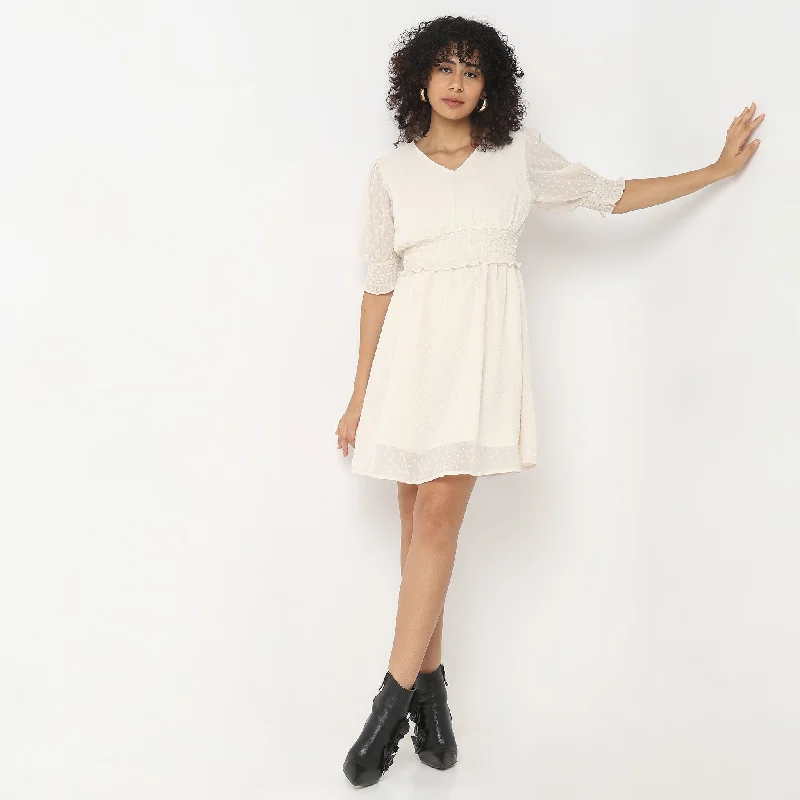 Fresh Styles, Fresh Deals Relaxed Fit Embroidered Dress