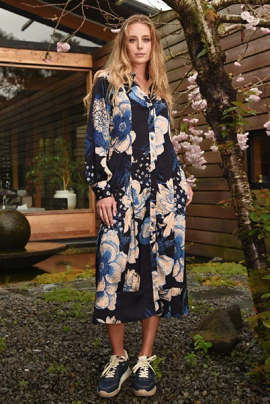 Seasonal Trends Trelise Cooper Winterful Dress (Blue Floral)
