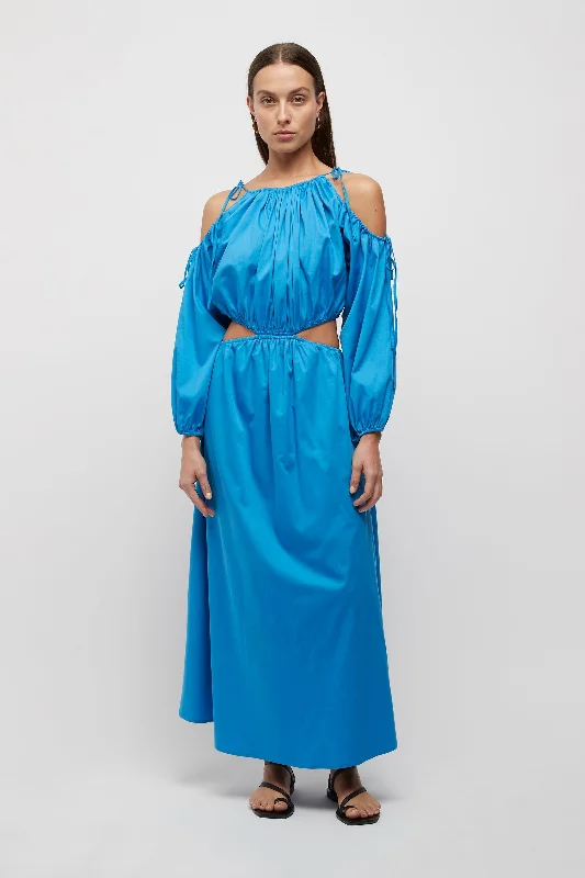 Sustainable Fashion Clothing For Women Yolanda Tie Cut Out Dress