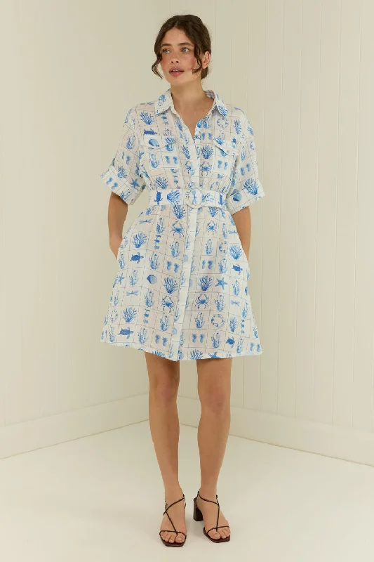 Special Occasion Wear Palm Noosa Camelia Dress - Chalkies Tile