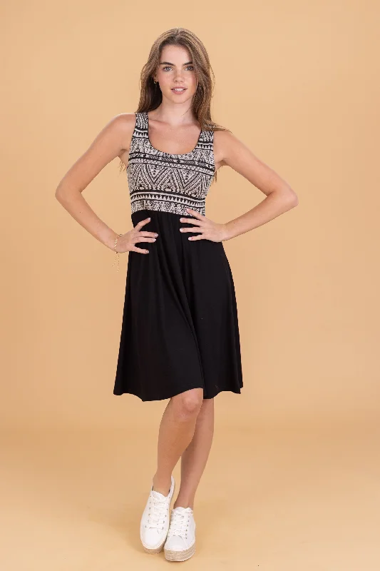 Premium Style Dress Maya Aztec
