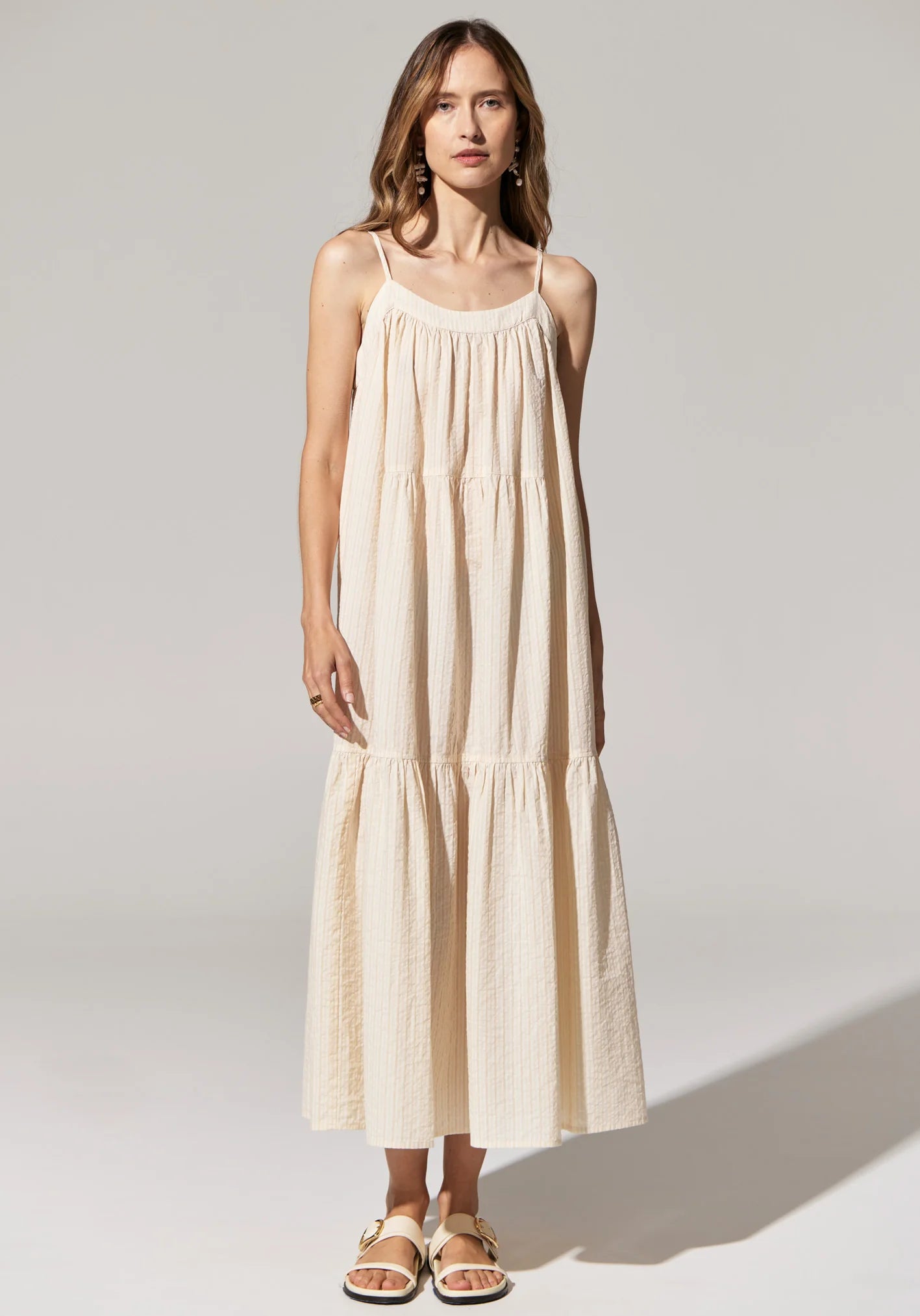 Women Wear Boutique Pol Acacia Sundress - Ivory