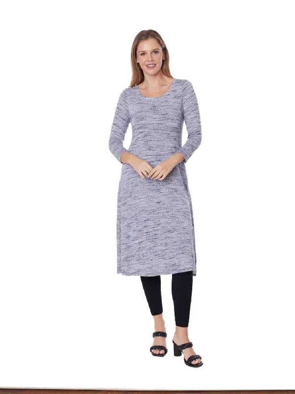 Women's Elegant Formal Outfit Tianello "Melinda" Knit Jacquard "Ballet" Dress