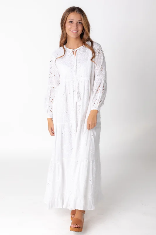 Women's Clothing Sale Online Citrus Nila Eyelet Dress - White