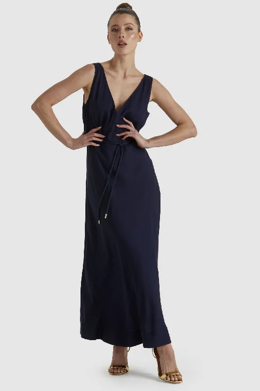 Unleash Your Style Fate Fusion Dress Navy