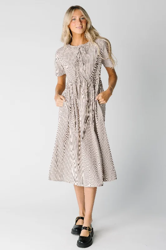 Limited-Stock Clothing Sale – Shop Before It's Too Late Holland Ribbon Tie Dress