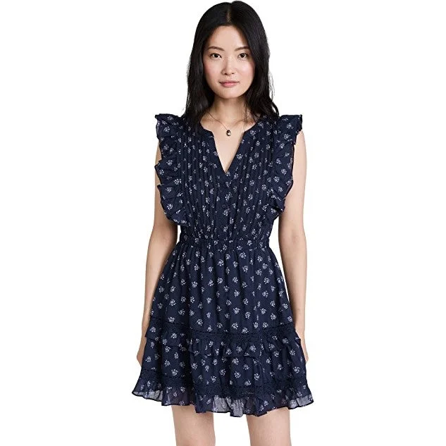 Chic Style, Always In Vogue Floral Next Door Dress (Oilslick)