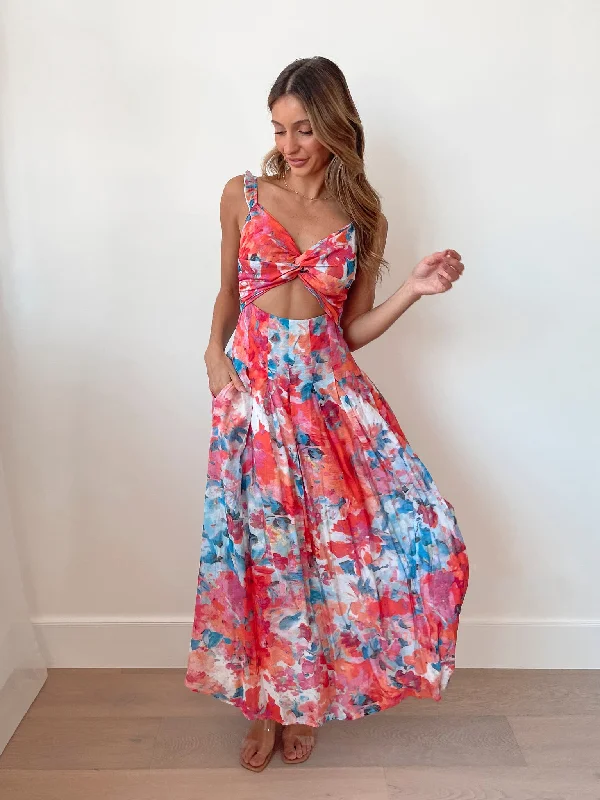 Crazy Price Slashing Harlynn Dress - Multi Print