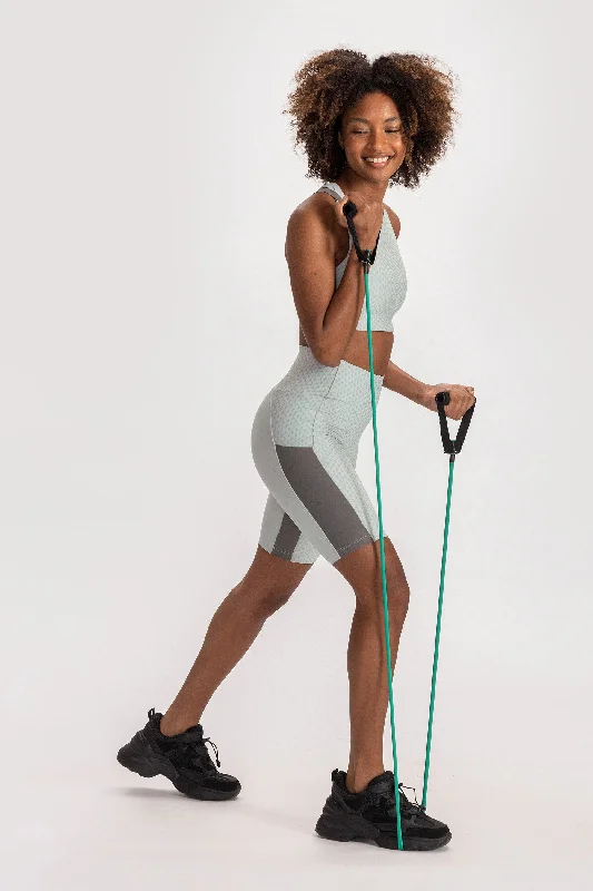 Plus-Size Women's Garments Cyber Effect Cycle Bermuda
