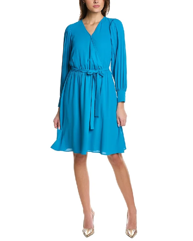 Women's Functional Apparel For Outdoor Activities Anne Klein Surplice Dress