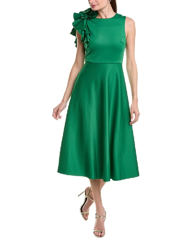 Women's Professional Garments Badgley Mischka Scuba Midi Dress