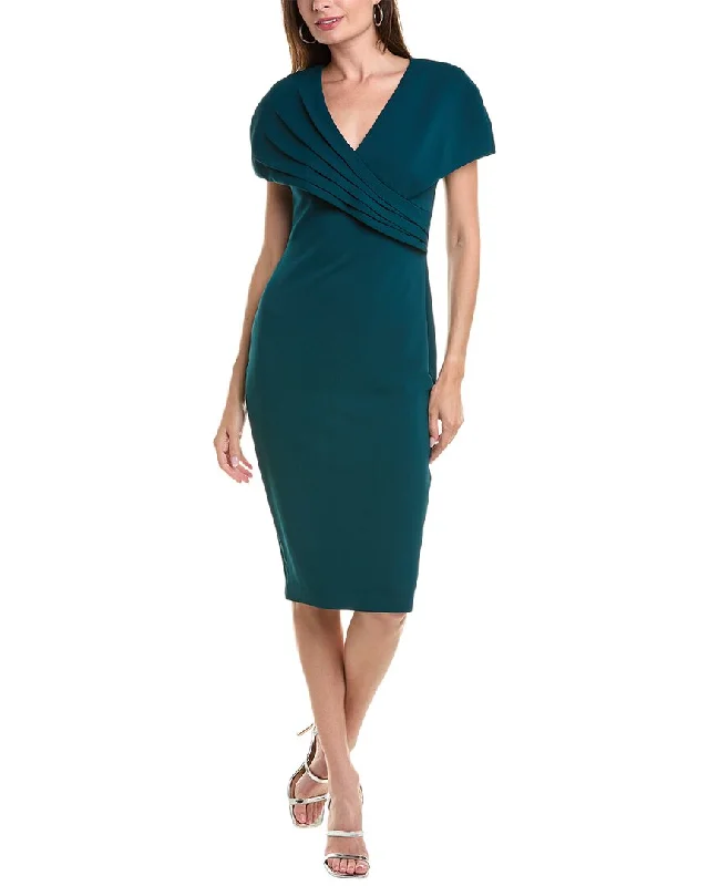 Women's Plus-Size Garments Badgley Mischka Sheath Dress