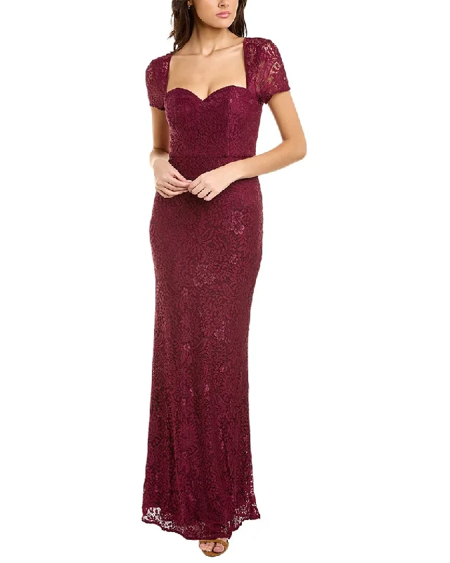 Women's Trendy Activewear Apparel Black by Bariano Naomi Gown