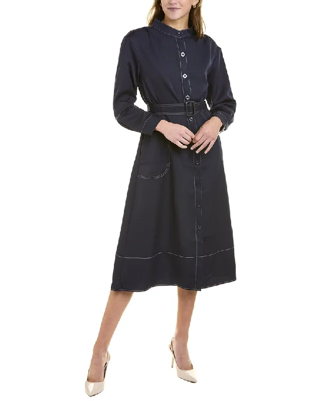 Women's Evening Wear Colette Rose Belted Midi Dress