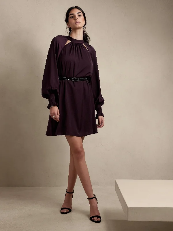 Women's Weekend Outfit Cutout Mini Dress