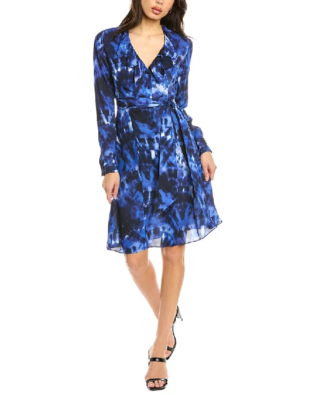 Winter Wardrobe Clearance Elie Rahari Origami Shirtdress