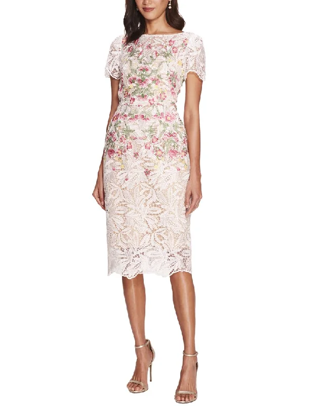 Women's Relaxed Clothes Marchesa Notte Printed Dress