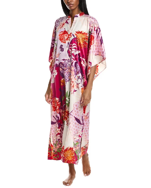 Women's Luxury Attire N Natori Botanique Night Dress