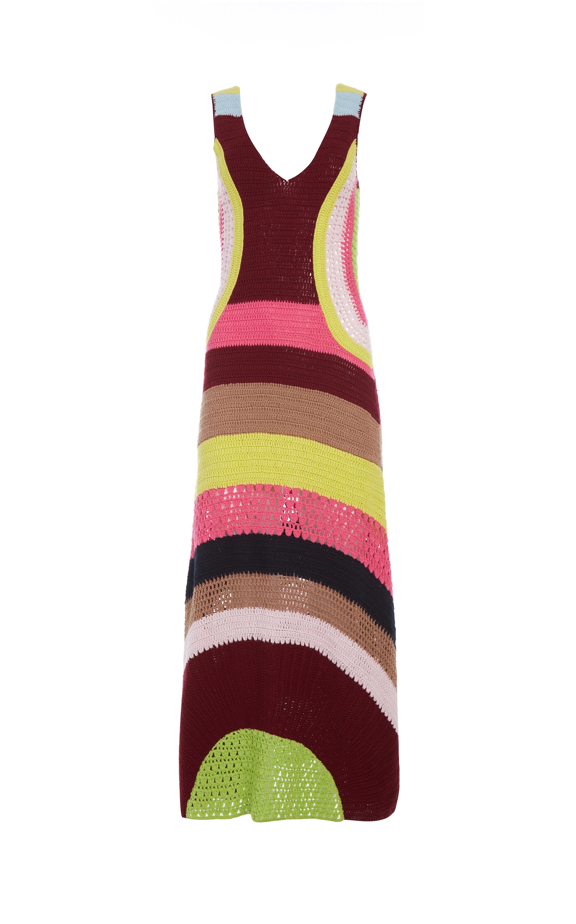 Women's Clothing Online Ocon Crochet Dress in Multi Wool Cashmere