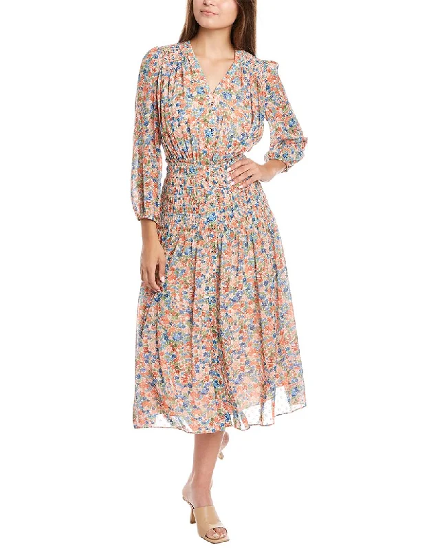 Shop Ladies Clothes Shoshanna Aurora Midi Dress