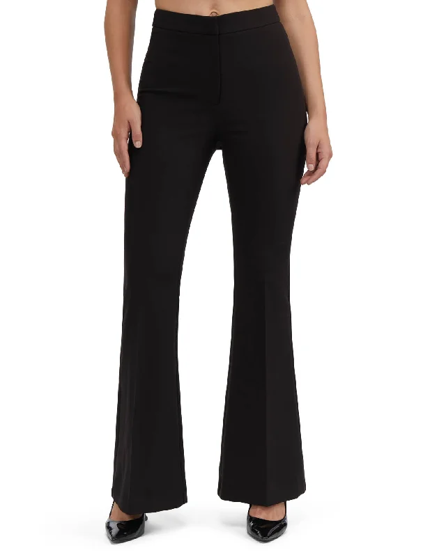 Women's Weekend Outfit Bebe Women's High Waist Flared Tailored Pant