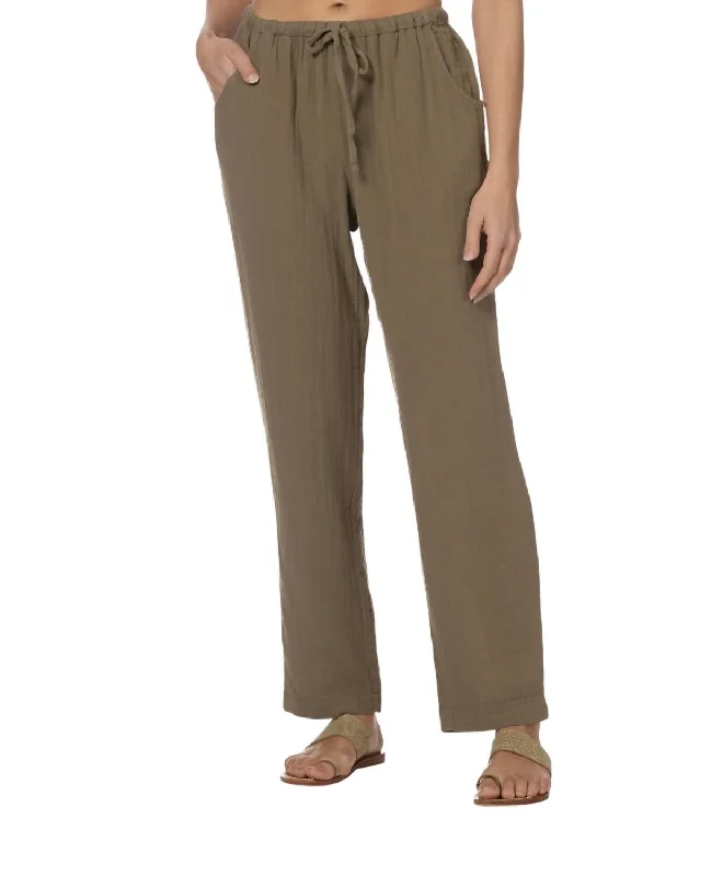 Women's Athletic Garments Brinkley Pant In Old Sage