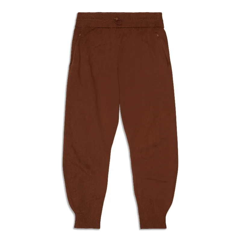 Flash Sale Clothing -Cashmere Knit Mid-Rise Jogger - Resale