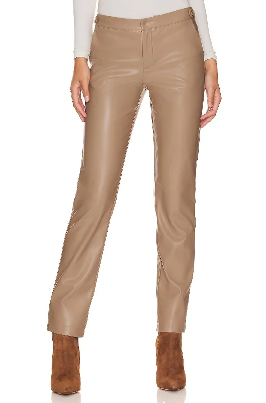 Stylish Women's Garments For Holidays Chloe Pant In Taupe