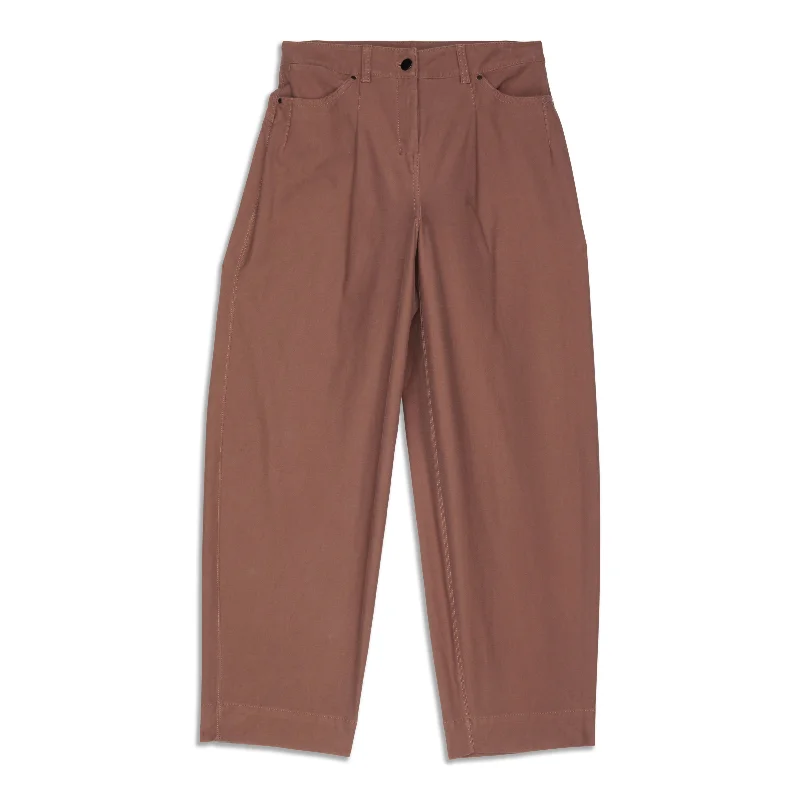 Clothing Store City Sleek Barrel-Leg Pant - Resale