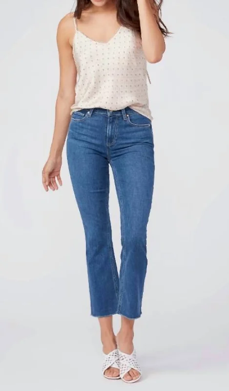 Affordable Fashion for Women Colette Crop Flare Denim Jeans In Wonderwall
