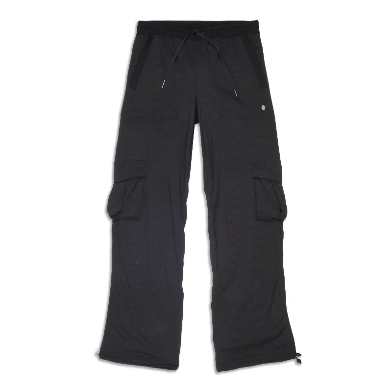 Affordable Fashion Clothing For Women Dance Studio Relaxed-Fit Mid-Rise Cargo Pant - Resale