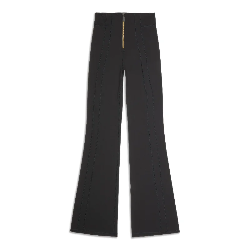 Clothes Woman Define Zip-Front HR Flared Pant - Resale