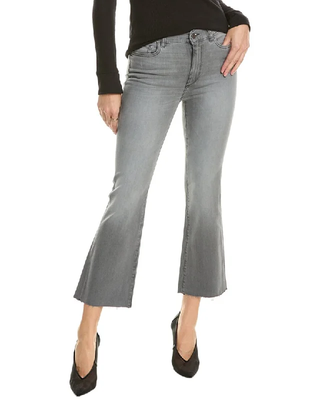 Women's Vintage-Inspired Outfit DL1961 Bridget Overcast Bootcut Jean