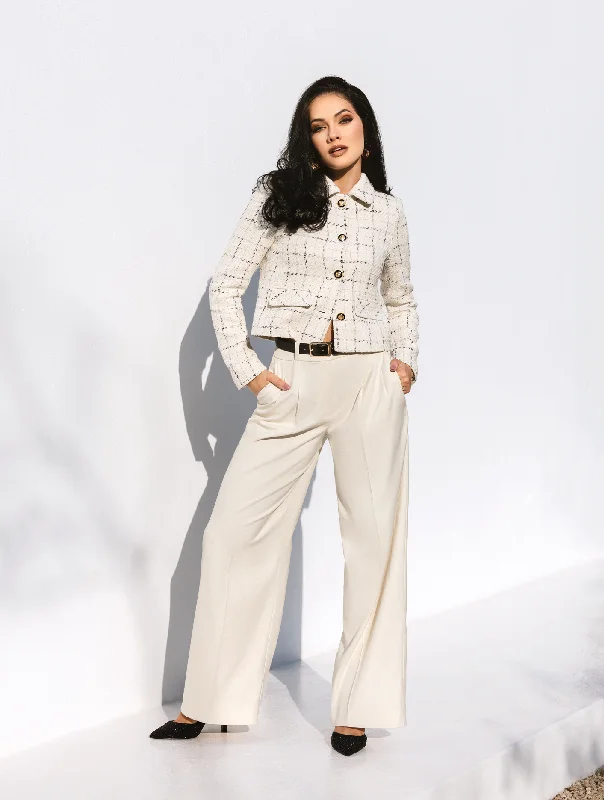 Timeless Women's Apparel Edweena Belted Wide Leg Pants