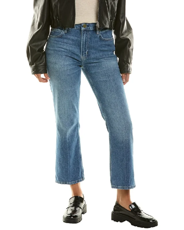 Classic Women's Apparel FRAME Denim The 70s Crop High-Rise Bernadette Bootcut Jean