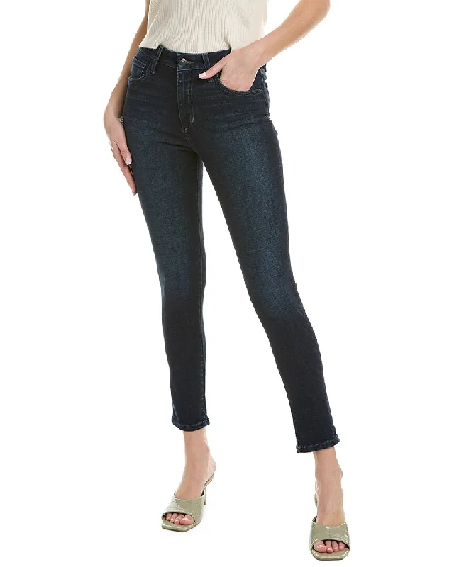 Women's Chic Outerwear Outfit JOE’S Jeans High-Rise Paola Curvy Skinny Ankle Jean