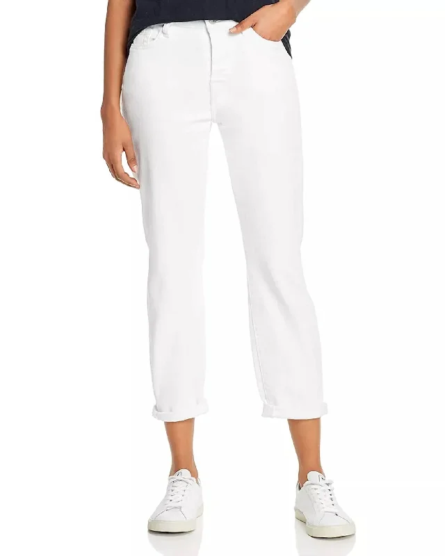Affordable Online Boutiques Josefina High Rise Ankle Boyfriend Jeans In White